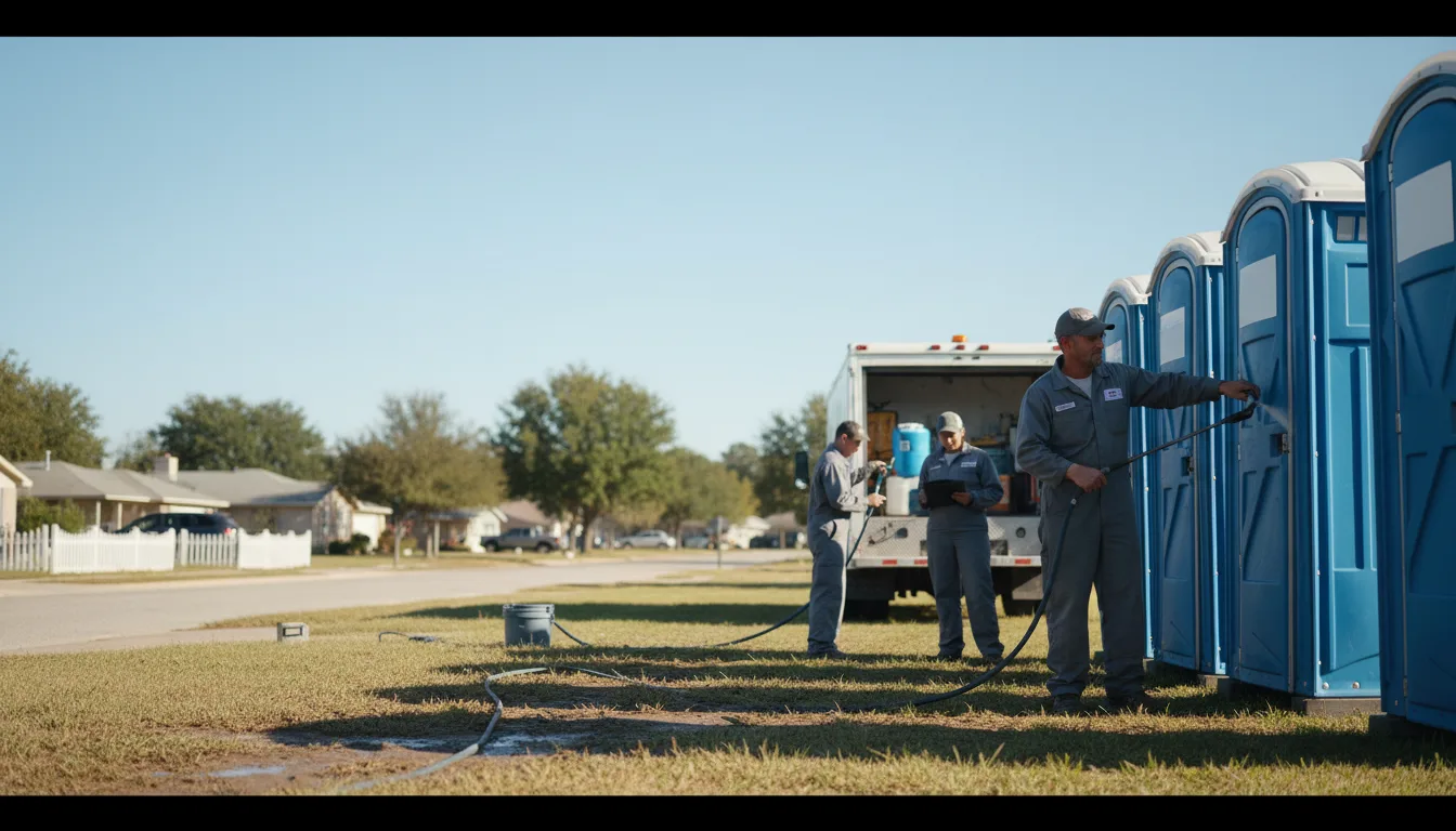 Long-Term Portable Toilet Rental in Winfield, AL near me